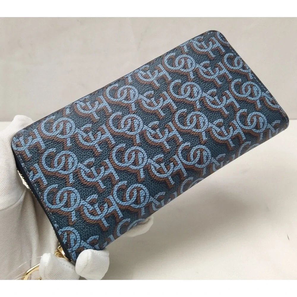 Coach navy monogram